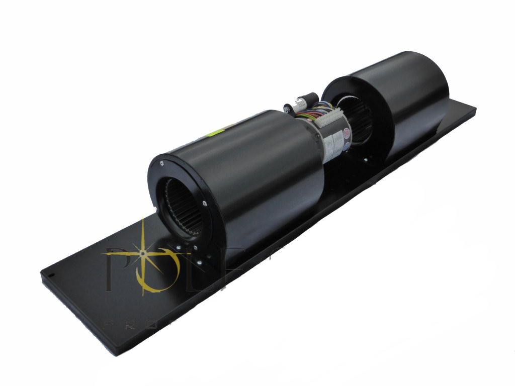 فن تیپ فن کوئلی سه دور دو قلو دبل ( دارای دو عدد حلزونی دوطرف مکش تیپ هواساز ) از برند Elco ساخت ایتالیا